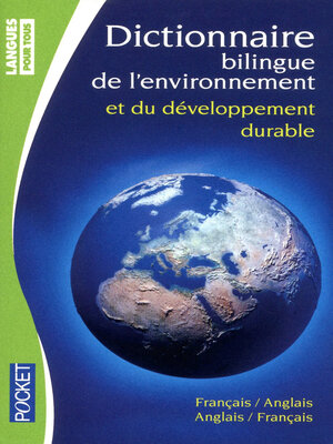 cover image of Dictionnaire de l'environnement et du développement durable
